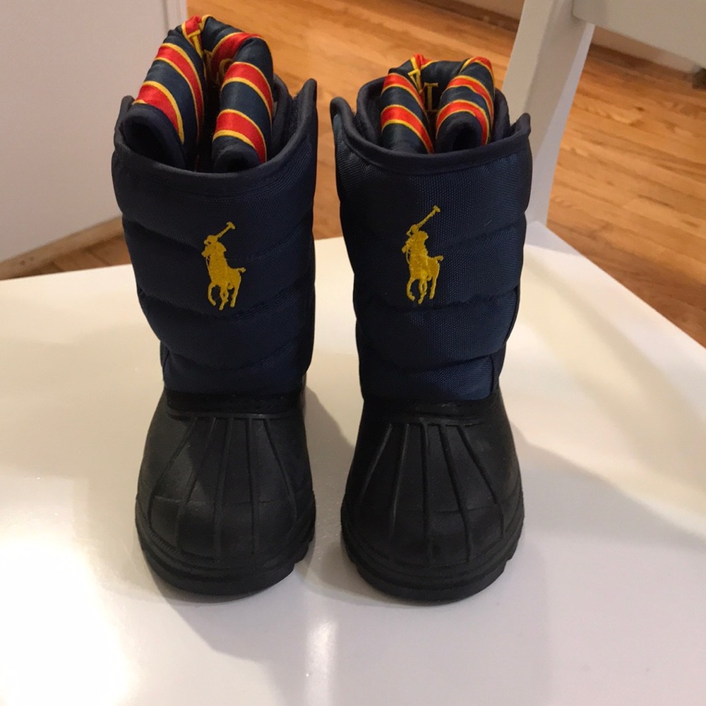 Polo Ralph Lauren Navy Snow Boots
